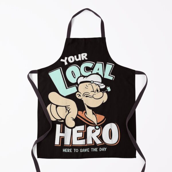 Item preview, Your Local Hero Is Here to Save the Day – Funny Cartoon Superhero Design designed and sold by RajDeals.