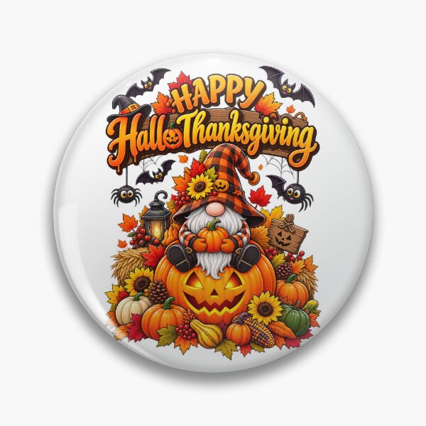 Item preview, Cute Thanksgiving Gnome Halloween Pumpkin Autumn Harvest Lover Gift designed and sold by QuiteOrbit.