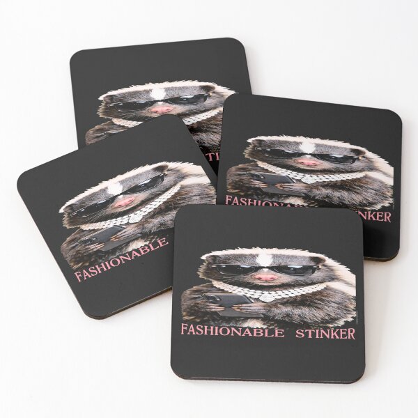Item preview, Fashionable Stinking Skunk Wears Sunglasses designed and sold by kristalcurt.