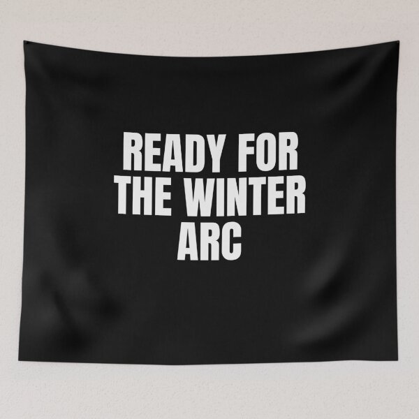 Item preview, Ready for the Winter Arc | Winter Motivation & Lock In Mindset designed and sold by Quote Chaos.