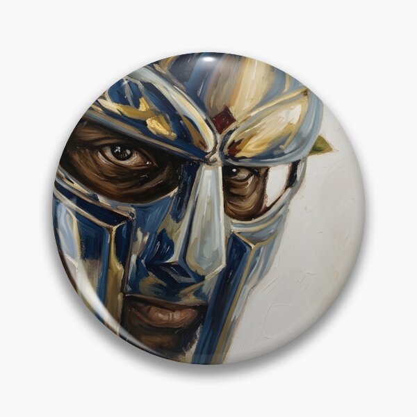 Item preview, Mf Doom Oil Painting designed and sold by maretsad.