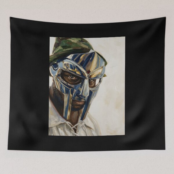 Item preview, Mf Doom Oil Painting designed and sold by maretsad.