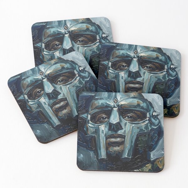 Item preview, Mf Doom Oil Painting designed and sold by maretsad.