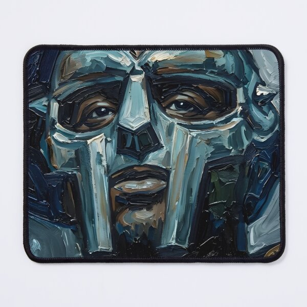 Item preview, Mf Doom Oil Painting designed and sold by maretsad.