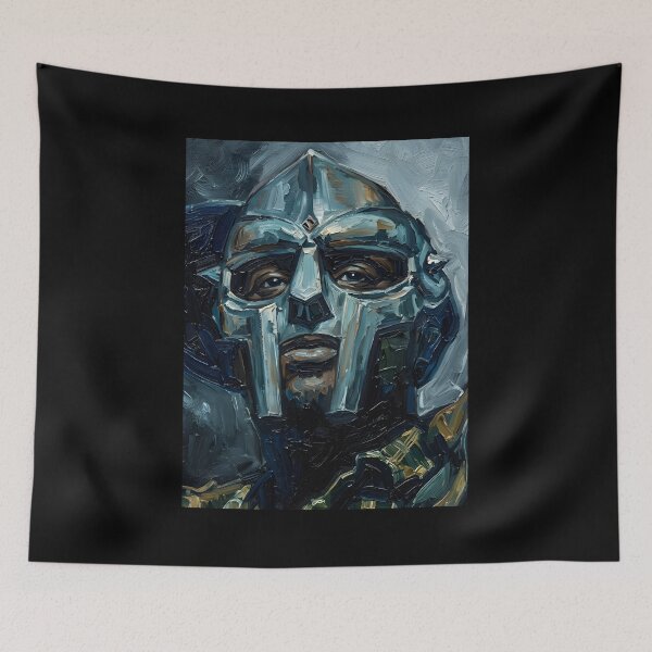 Item preview, Mf Doom Oil Painting designed and sold by maretsad.