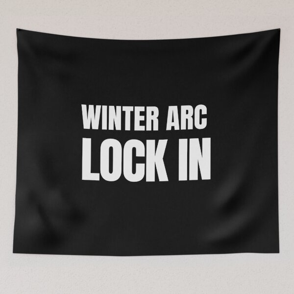 Item preview, Winter Arc Lock In Motivation | Cold Season Mindset designed and sold by Creations by lyne.