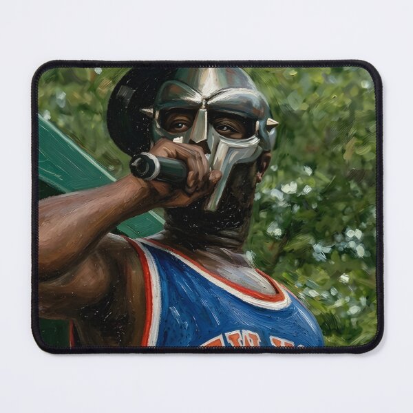 Item preview, Mf Doom Oil Painting designed and sold by maretsad.