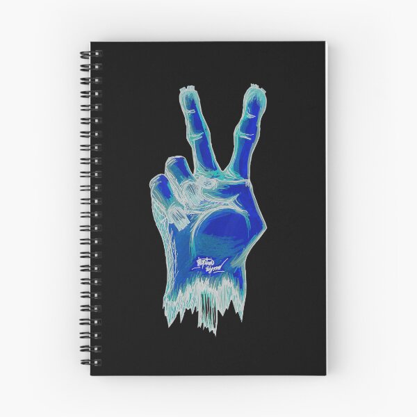 Item preview, Peace Sign Scar-E-Moji (Frozen Yeti Edition) designed and sold by Grimmlar.