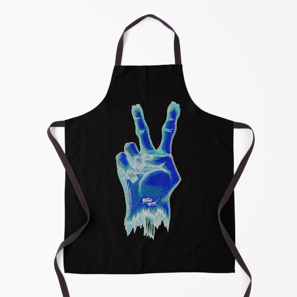 Item preview, Peace Sign Scar-E-Moji (Frozen Yeti Edition) designed and sold by Grimmlar.