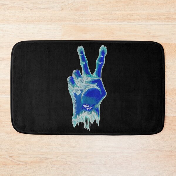 Item preview, Peace Sign Scar-E-Moji (Frozen Yeti Edition) designed and sold by Grimmlar.