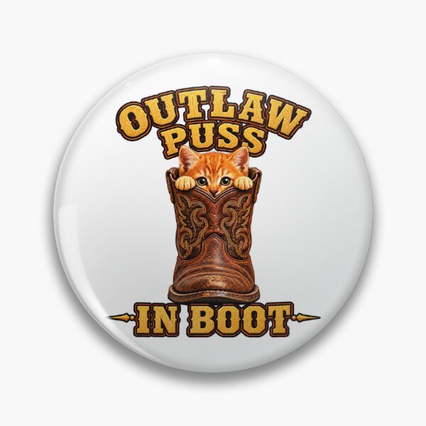 Item preview, Outlaw Puss In Boot designed and sold by LnsCreations.