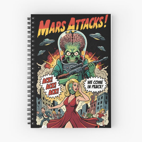 Item preview, Mars Attacks We Come In Peace designed and sold by Color-effect.