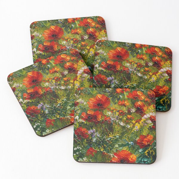 Item preview, field og red poppies designed and sold by adamgu1234.