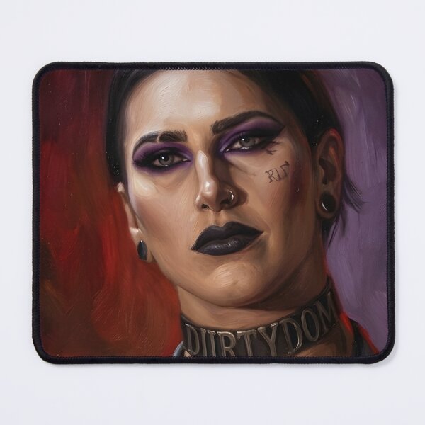 Item preview, Rhea Ripley Oil Painting designed and sold by maretsad.