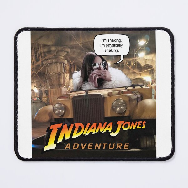 Item preview, Lisa Barlow Rides Indiana Jones designed and sold by Wish Upon Art.