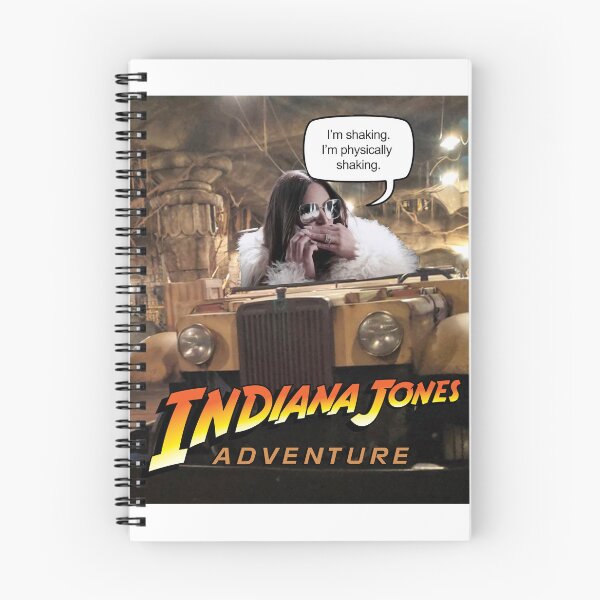 Item preview, Lisa Barlow Rides Indiana Jones designed and sold by Wish Upon Art.