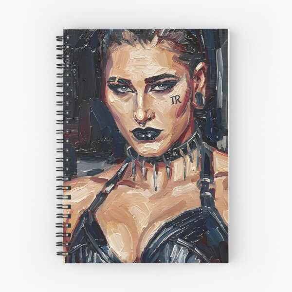 Item preview, Rhea Ripley Oil Painting designed and sold by maretsad.