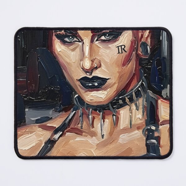 Item preview, Rhea Ripley Oil Painting designed and sold by maretsad.