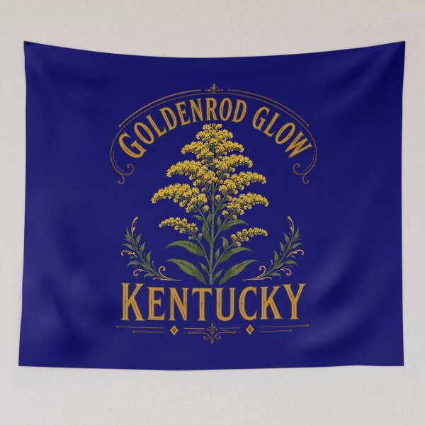 Item preview, KY Goldenrod Botanical Art designed and sold by taiche.