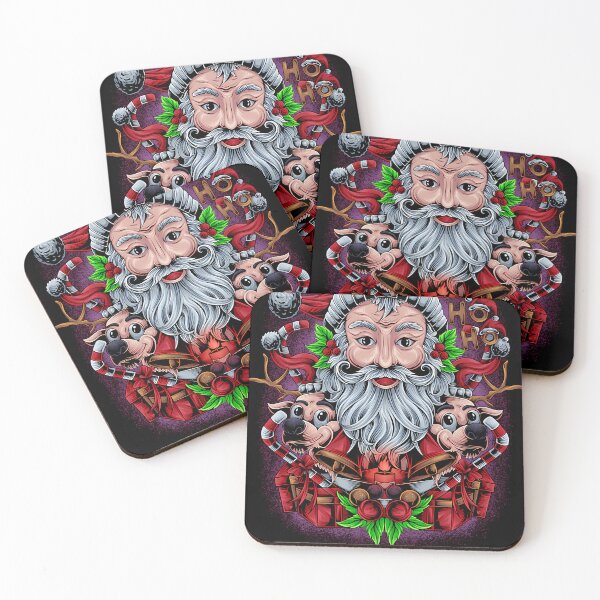 Item preview, Retro vintage pink santa claus designed and sold by AbsurdVibes.