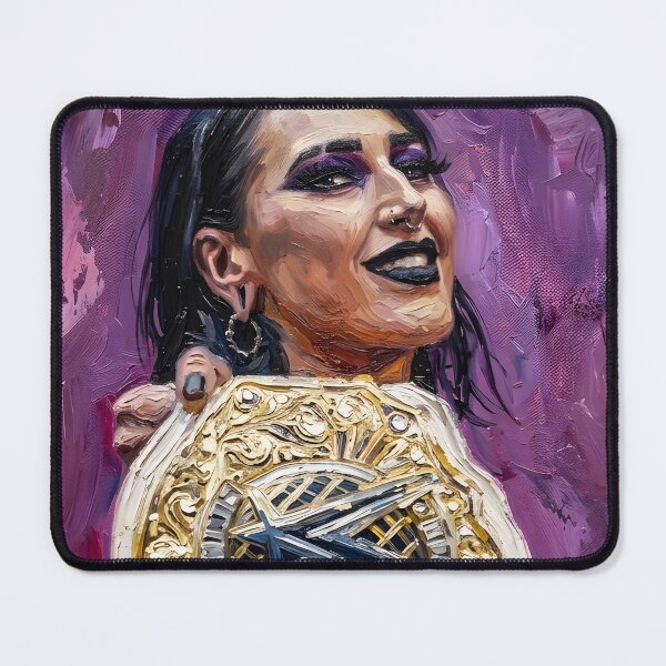 Item preview, Rhea Ripley Oil Painting designed and sold by maretsad.