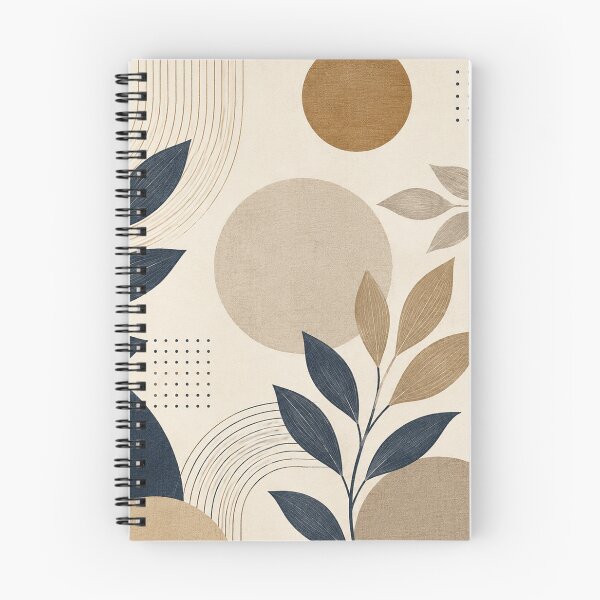 Item preview, Modern Botanical Abstract Leaves & Geometric Shapes designed and sold by Punch-E415.