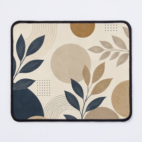 Item preview, Modern Botanical Abstract Leaves & Geometric Shapes designed and sold by Punch-E415.