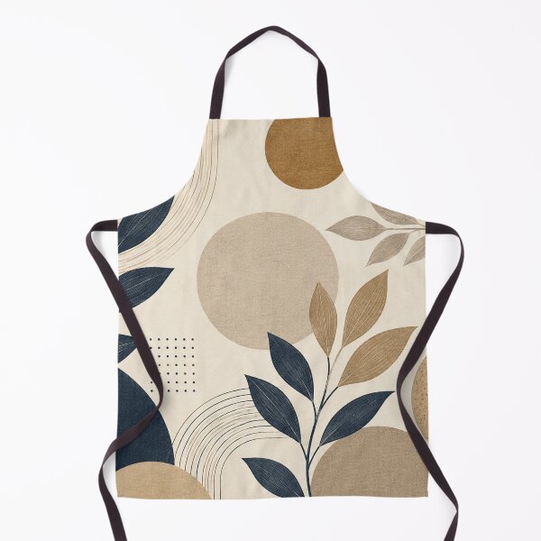 Item preview, Modern Botanical Abstract Leaves & Geometric Shapes designed and sold by Punch-E415.