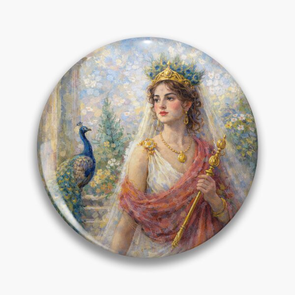 Item preview, Roman Goddess Juno – Queen of the Gods Painting designed and sold by GalleryKauffeld.