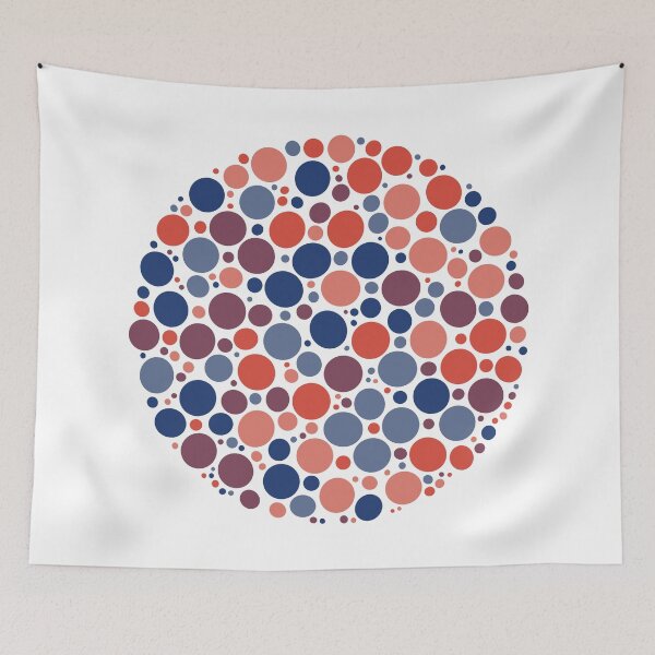 Item preview, Circle & Circle – Crimson Twilight designed and sold by TexSta.