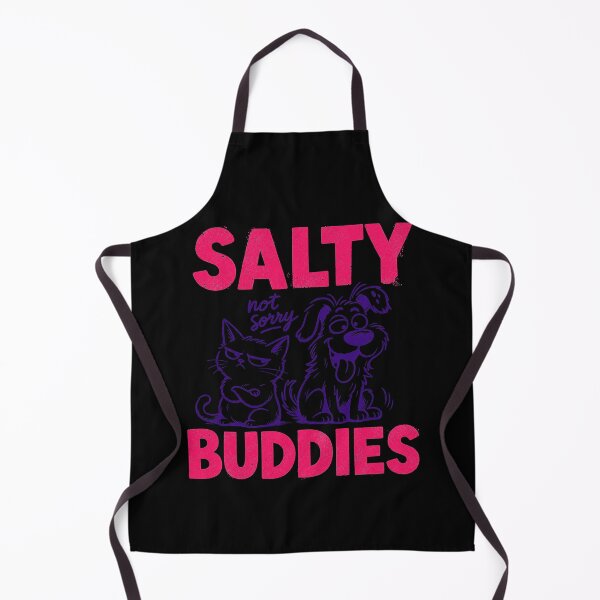Item preview, Salty Not Sorry Feline Silly Canine Duo designed and sold by markymaarty.