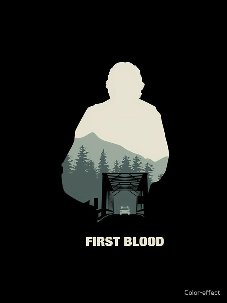 Thumbnail 5 of 5, iPhone Case, First Blood - Rambo - Minimal Art designed and sold by Color-effect.