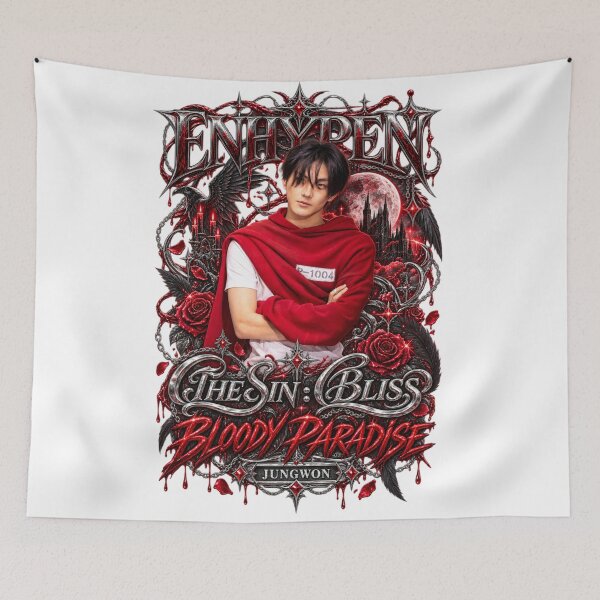 Item preview, Foto icónica de la pose del videoclip de Jungwon "Bloody Paradise" designed and sold by Valeree Store.