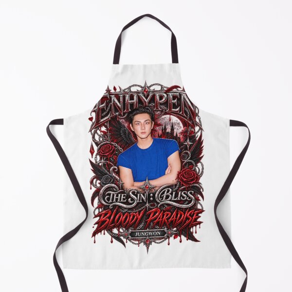 Item preview, Jungwon Bloody Paradise Moody Red Contrast Design designed and sold by Valeree Store.