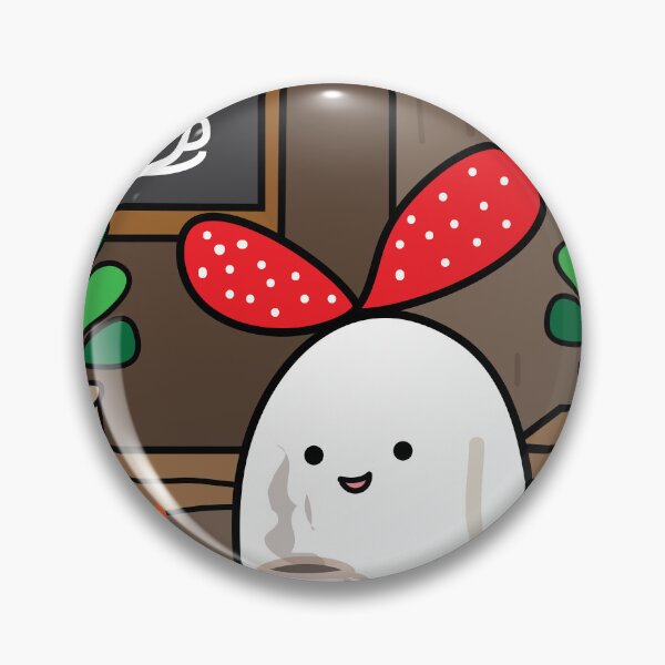 Item preview, Little ghost in a coffee shop designed and sold by fluffyfamcraft.