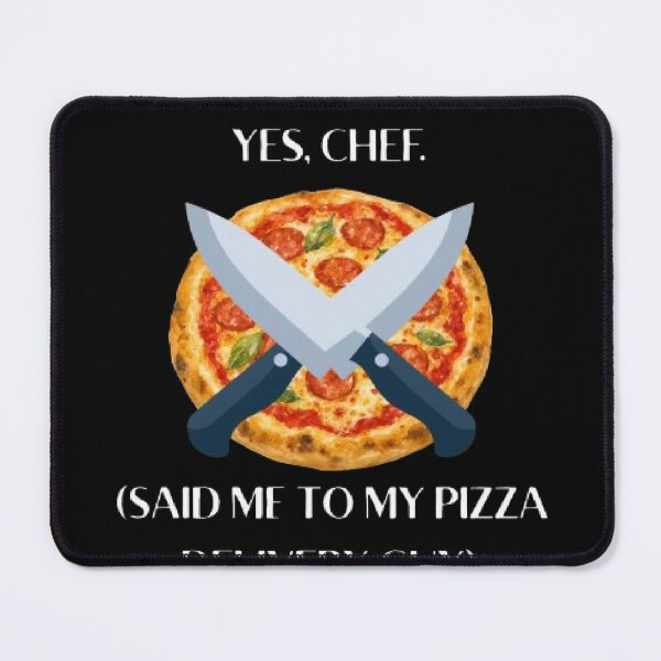 Item preview, Yes Chef Pizza Delivery Funny The Bear Minimalist Parody designed and sold by Mircea786.