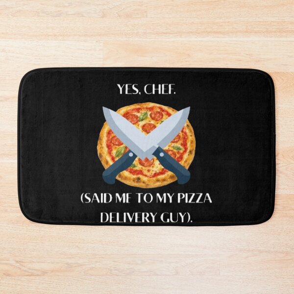 Item preview, Yes Chef Pizza Delivery Funny The Bear Minimalist Parody designed and sold by Mircea786.