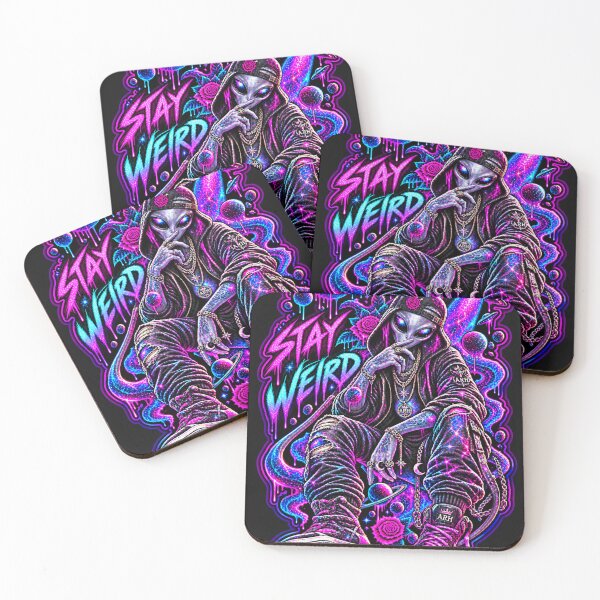 Item preview, ARH Stay Weird designed and sold by Wildflower Dreamy Desire.