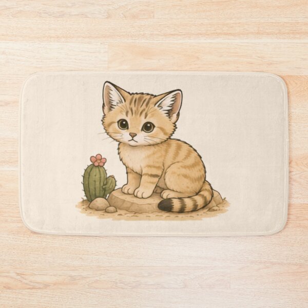 Item preview, Desert Dreamer Sand Cat Kitten designed and sold by MellowMunchkins.