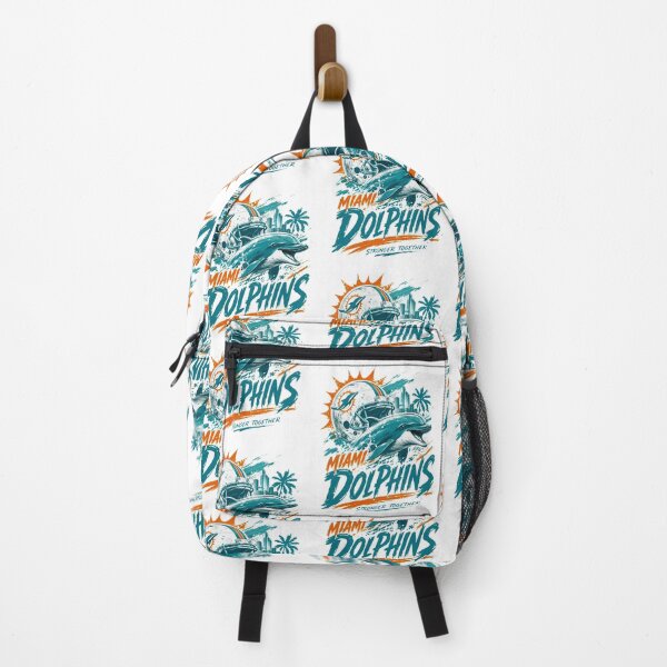 Item preview, Miami Dolphins Football Helmet Dolphin Ocean Art designed and sold by eholycross.