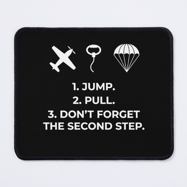 Item preview, Funny Skydiving Jump Pull Parachute Skydiver Gift designed and sold by BeaBuzz.