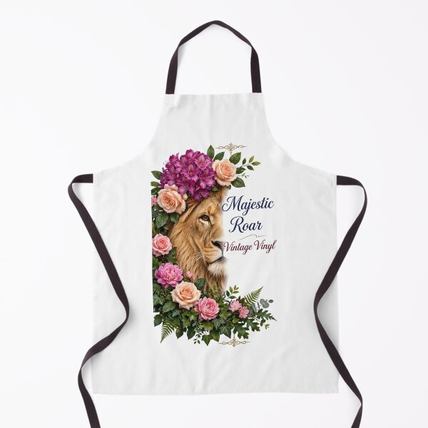 Item preview, Majestic Roar Lion Floral Vintage designed and sold by Sovereign Supply Co..
