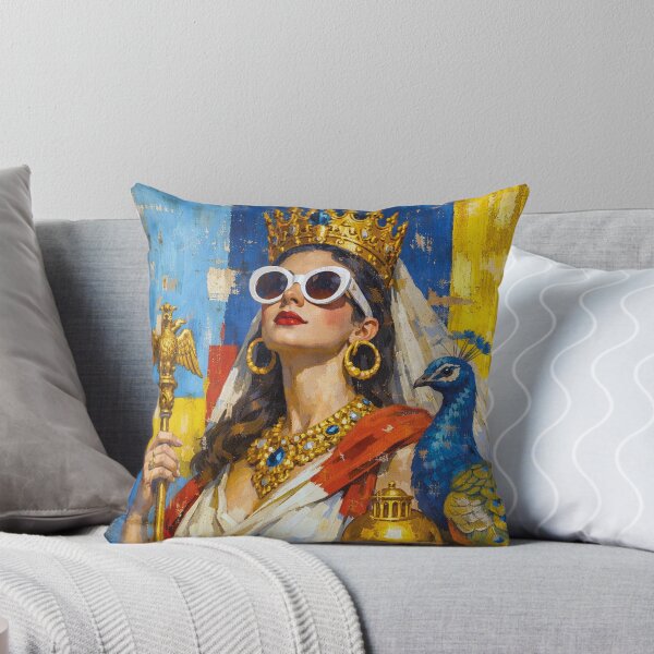 Item preview, Roman Goddess Juno with sunglasses – Queen of the Gods Painting designed and sold by GalleryKauffeld.