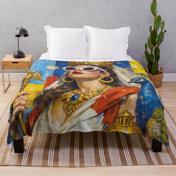 Item preview, Roman Goddess Juno with sunglasses – Queen of the Gods Painting designed and sold by GalleryKauffeld.