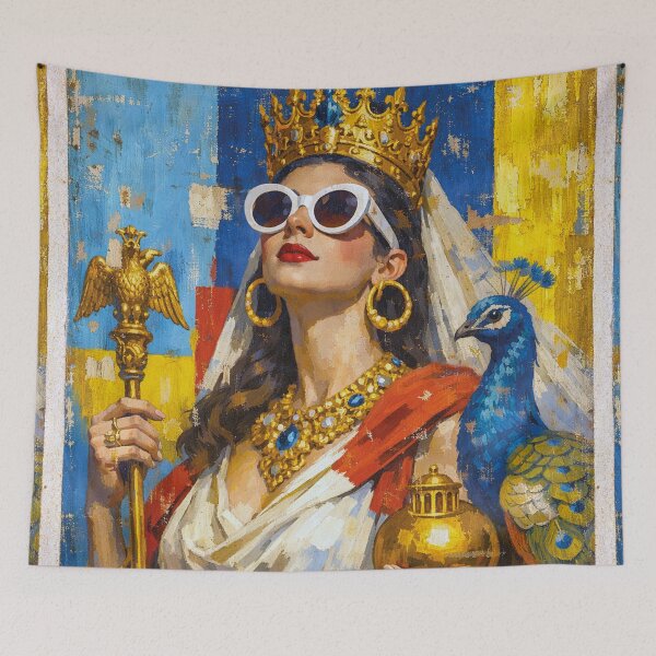 Item preview, Roman Goddess Juno with sunglasses – Queen of the Gods Painting designed and sold by GalleryKauffeld.