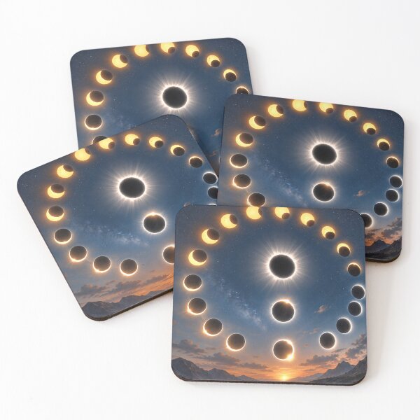 Item preview, Sun Eclipse Phases designed and sold by AwesomeDigiShop.