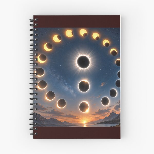 Item preview, Sun Eclipse Phases designed and sold by AwesomeDigiShop.