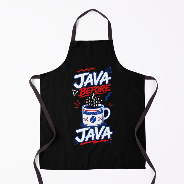 Artikelvorschau, Java Before Java Lustiger Programmierer Kaffeeliebhaber Typografie entworfen und verkauft von RAS-77.