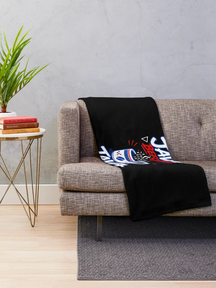 Thumbnail 2 of 6, Throw Blanket, Java Before Java Funny Programmer Coffee Lover Typography designed and sold by RAS-77.