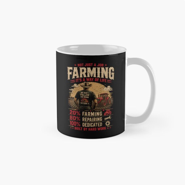 Item preview, 20 Farming 80 Repairing Funny Farmer Tractor Farm Life designed and sold by Souck12.